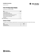 Rockwell Automation Allen-Bradley 1794-OW8XT Installation Instructions Manual