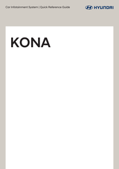 Hyundai Kona Quick Reference Manual