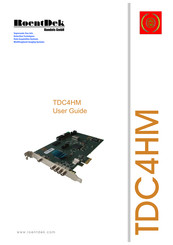 RoentDek TDC4HM User Manual