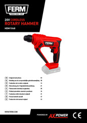 Ferm HDM1048 Original Instructions Manual