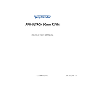 Voigtlander APO-ULTRON 90mm F2 VM Instruction Manual