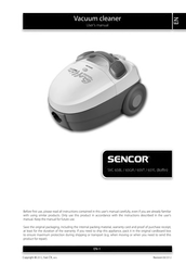 Sencor SVC 65GR User Manual