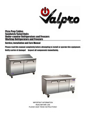 VALPRO VP48SM-HC Service, Installation And Care Manual