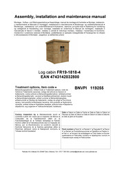 Palmako BNVPI 119255 Assembly, Installation And Maintenance Manual