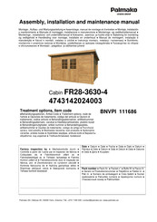 Lemeks Palmako FR28-3630-4 Assembly, Installation And Maintenance Manual