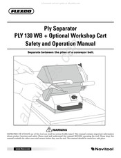 Flexco PLY 130 WB+ Safety And Operation Manual