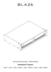 Blaze PowerZone Connect 4008 Installation Manual & User Manual