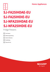 Sharp SJ-NFA25IHDAE-EU User Manual