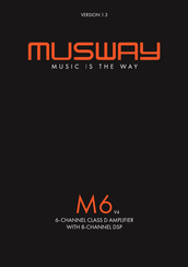 Musway M6 v4 Manual