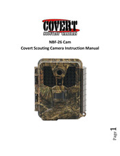 Covert NBF-26 Cam Instruction Manual