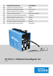 GÜDE SG 130 A.2 Translation Of The Original Instructions