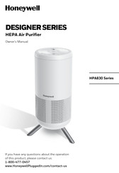 Honeywell HPA830W Owner's Manual