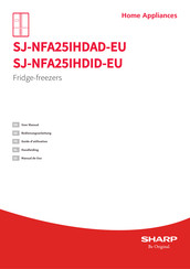 Sharp SJ-NFA25IHDAD-EU User Manual