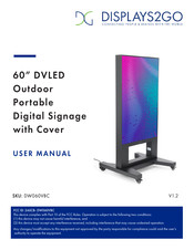 Displays2go DW060VBC User Manual