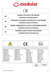 Modular Function 600 Series Installation - Use - Maintenance