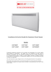 Heatstore HSP2000T Installation & Control Manual