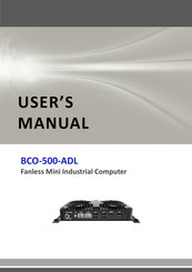 Premio BCO-500-ADL User Manual