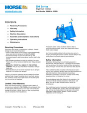 Morse 295663 Manual