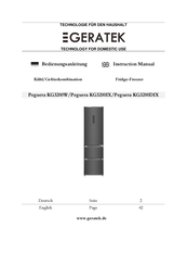 GERATEK KG3200DIX Instruction Manual
