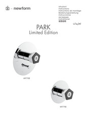 newform PARK Limited Edition 69770E Instructions Manual