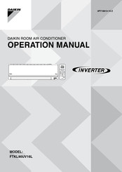 Daikin FTKL90UV16L Operation Manual
