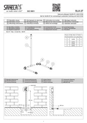 Sanela SLA 27 Mounting Instructions