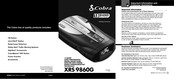 Cobra XRS 9860G Operating Instructions Manual