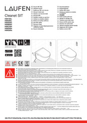 Laufen Cleanet SIT H89A8920000001 Manual