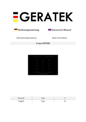 GERATEK Como IN7020 Instruction Manual