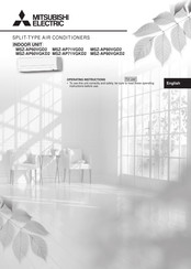 Mitsubishi Electric MSZ-AP71VGKD2 Operating Instructions Manual