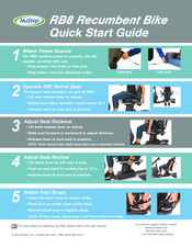 Nustep RB8 Quick Start Manual