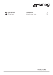 Smeg Universal UKS9L1721E User Manual