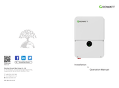 Growatt MIN 5000TL-XH-US Installation & Operation Manual