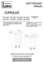 Sawo CUMULUS CML-80NS-P-C Manual