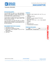 Analog Devices MAX32690FTHR User Manual