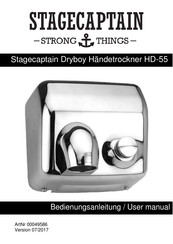 Stagecaptain Dryboy HD-55 User Manual