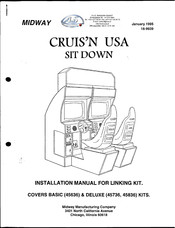 Midway CRUIS'N USA SIT DOWN Installation Manual