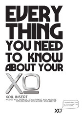 Xo XOIL KSE Series Manual