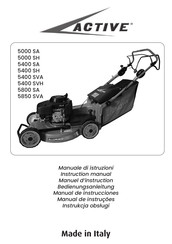 Active 5000 SH Instruction Manual