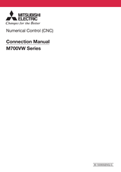 Mitsubishi Electric M700VW Series Connection Manual