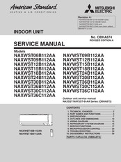Mitsubishi Electric American Standard NAXWST18B112AA Service Manual