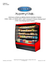 Federal Vision VRSS4878C Installation & Operation Instructions