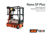 JLG Nano SP Plus Operating And Maintenance Manual