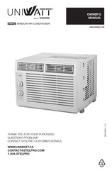 Stelpro UNIWATT UWAC05KMC110E Owner's Manual