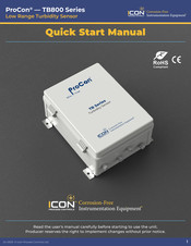 ICON ProCon TB800 Series Quick Start Manual