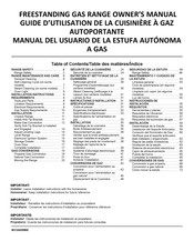 Whirlpool MFGS4030RB Owner's Manual