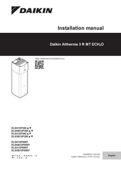Daikin Altherma 3 R MT ECH2O ELSHB12P50EF Installation Manual