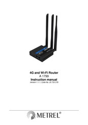 METREL RUT241 Instruction Manual