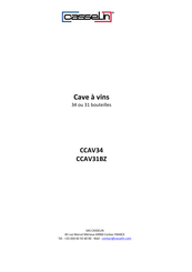 Casselin CCAV34 Instruction Manual