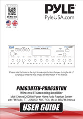 Pyle PDA63BTEU Manual